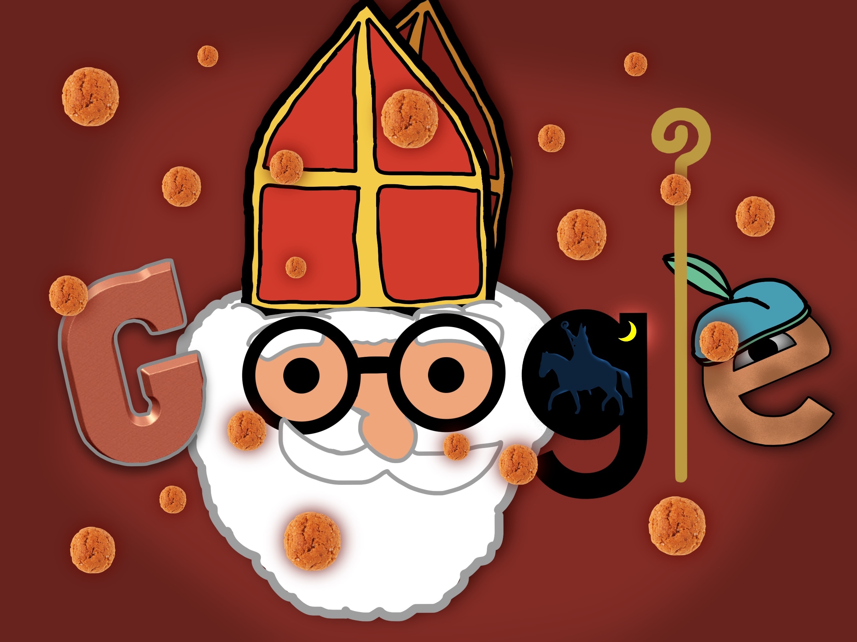 Google Sinterklaas logo