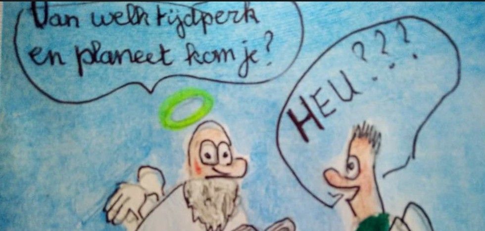 "Tot welk tijdperk en planeet behoor je" vroeg Sint Pieter | Toto Animo