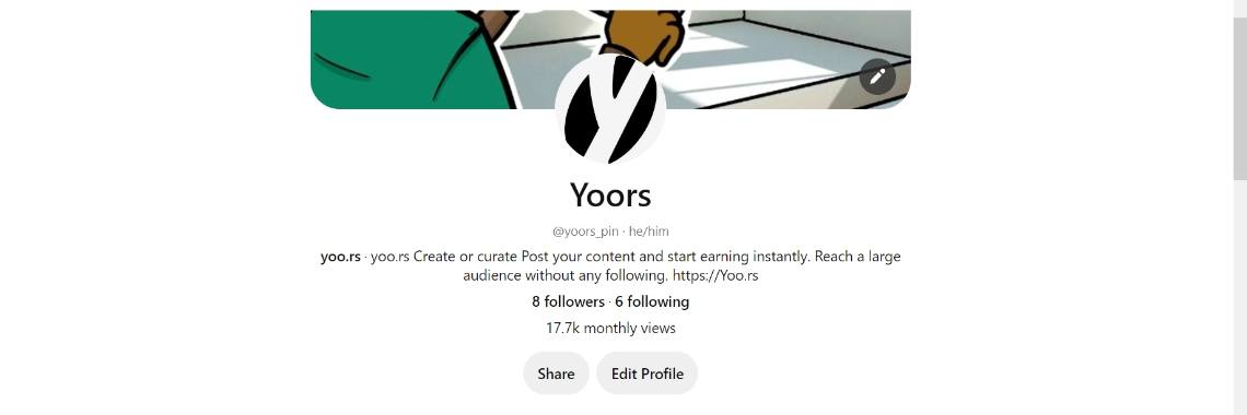 Pinterest Account - Yoors | Nahidul Bd