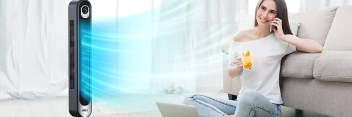 Dreo Nomad One Tower Fan with Remote | Nahidul Bd