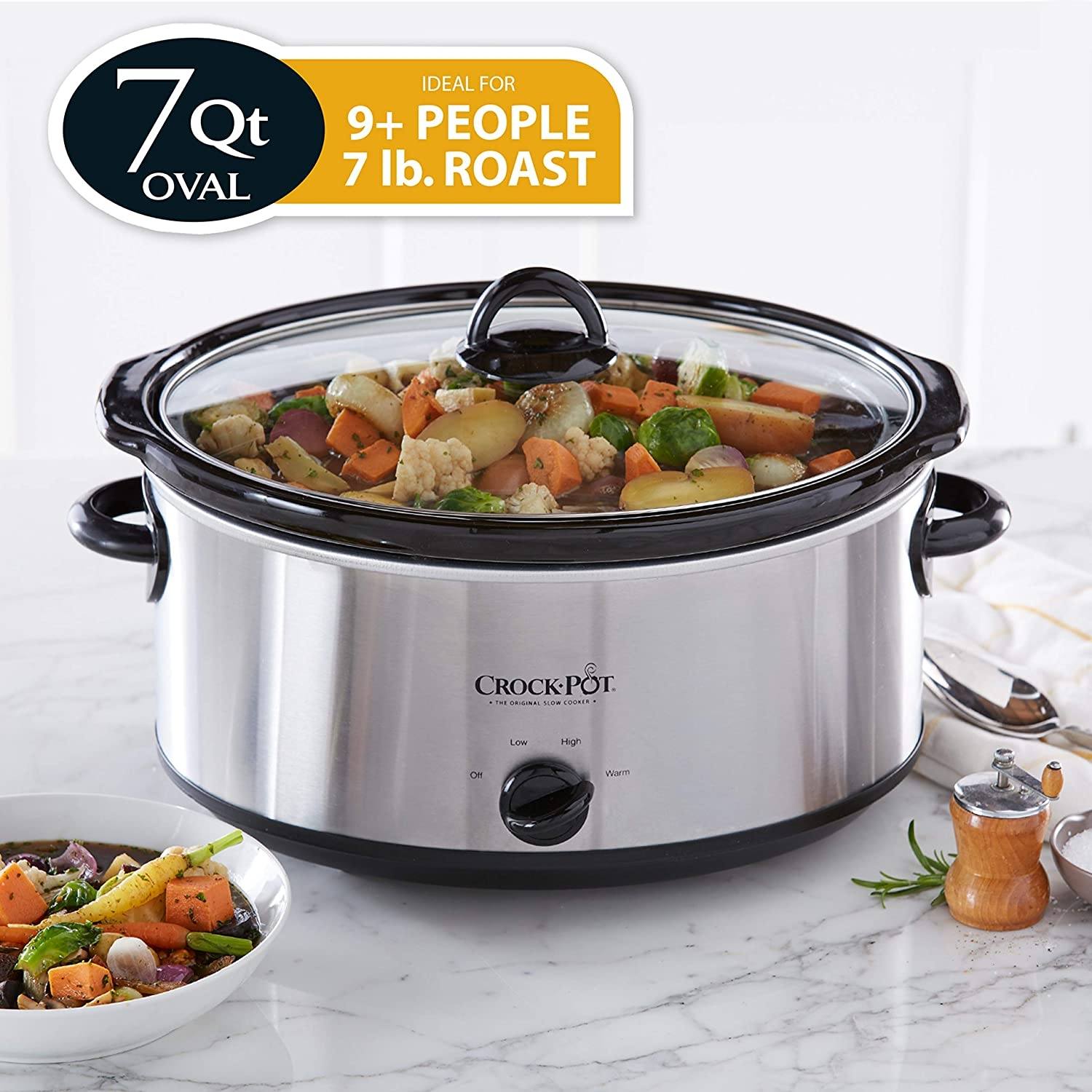 crock pot the original slow cooker 7 quart