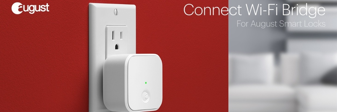 August Connect Wi-Fi Bridge, Remote Access, Alexa Integration for Your August Smart Lock | Nahidul Bd