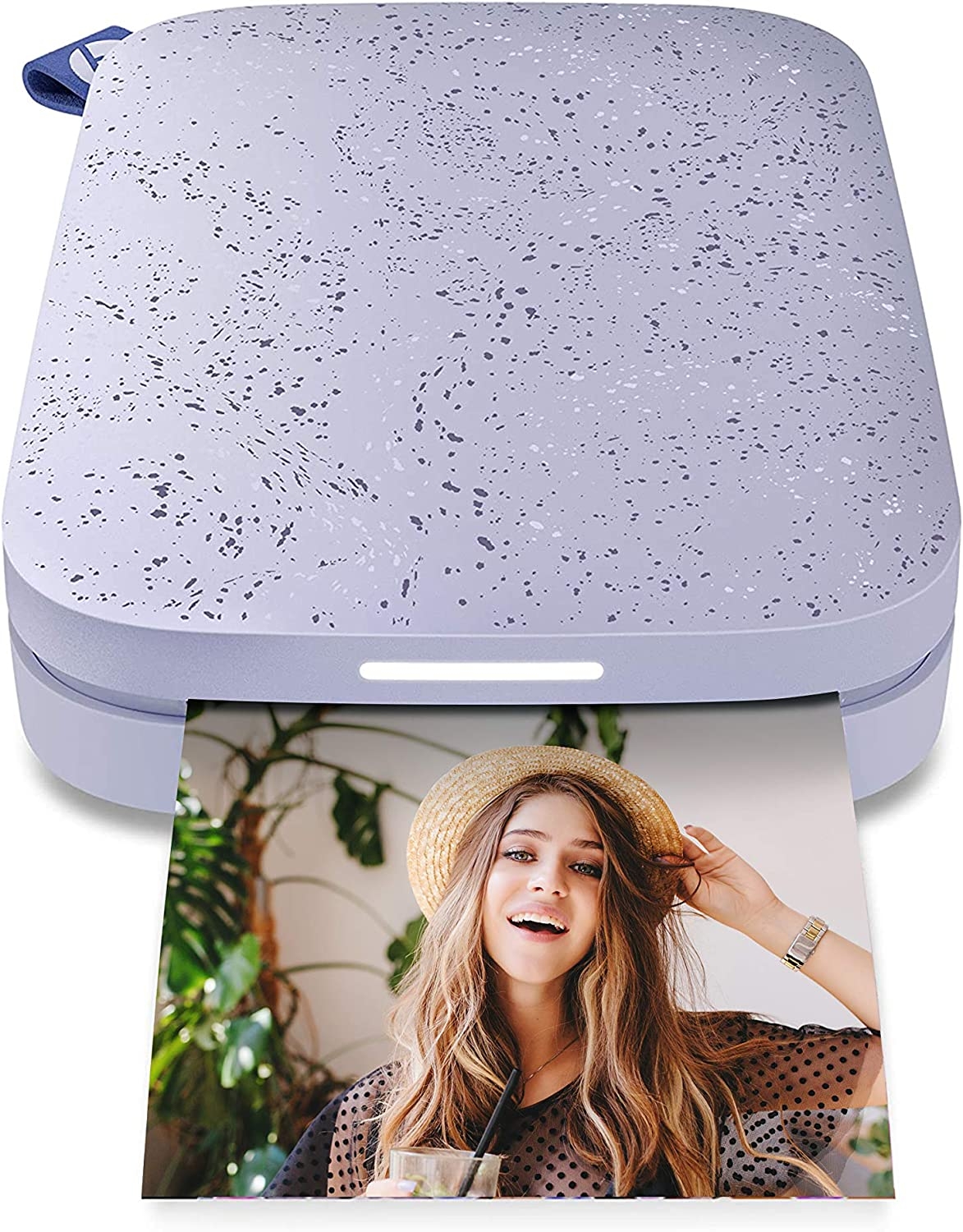 HP Sprocket Portable 2x3" Instant Photo Printer (Lilac) Print Pictures on Zink Sticky | Nahidul Bd