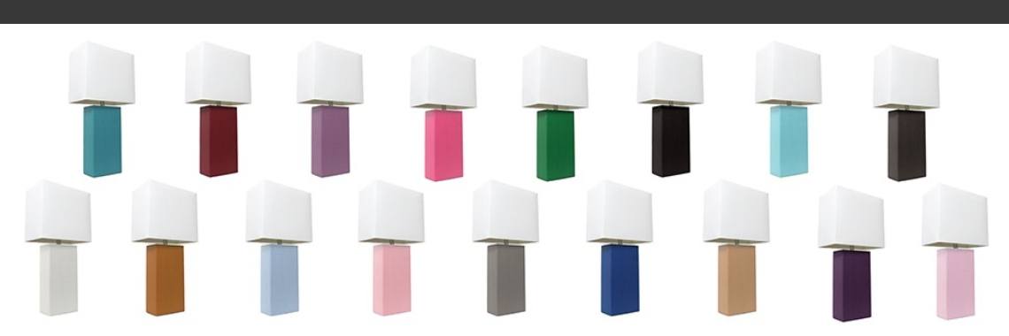 Elegant Designs Colorful Table Lamps | Nahidul Bd