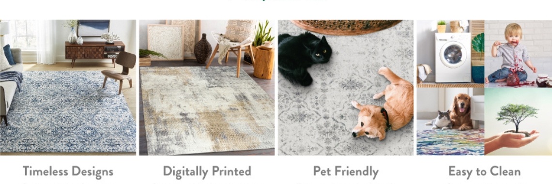 Realife Machine Washable Eco-Friendly Rug  | Nahidul Bd