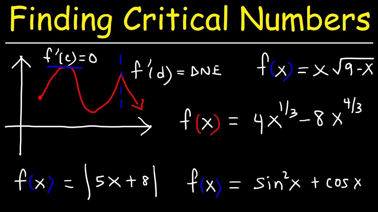 how-to-find-critical-values-yoors