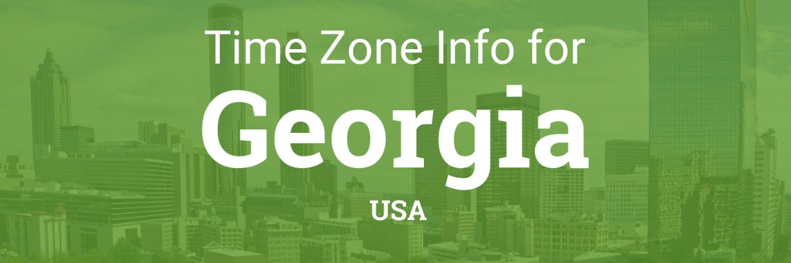What Time Zone Is Georgia In 