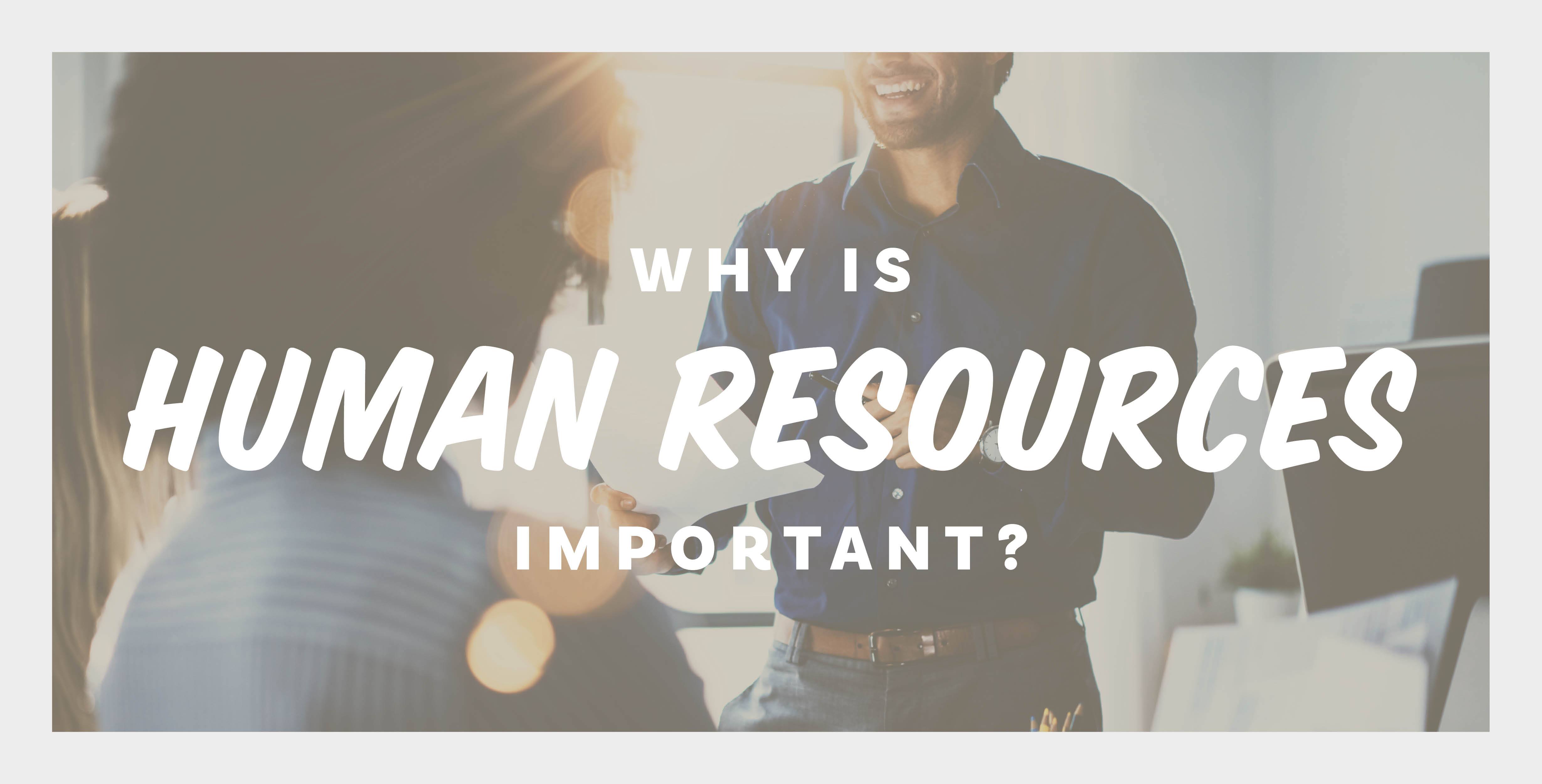 Why Are Human Resource Important Yoors