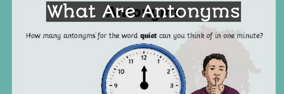 What are Antonyms ?