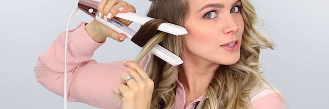 how to curl hairs with flat iron | sameerbedar07