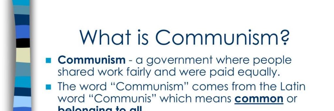 what are the features of communism