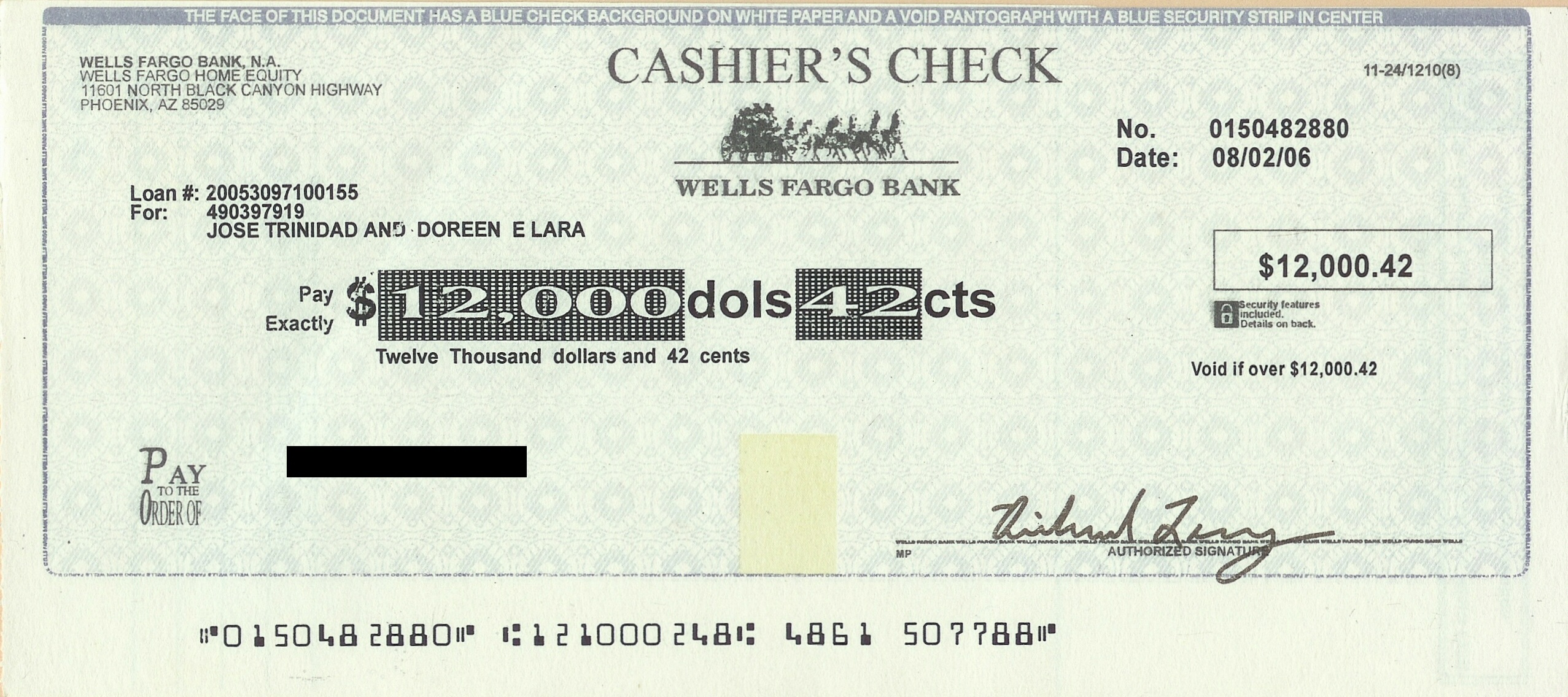 What is a cashier's check? Yoors