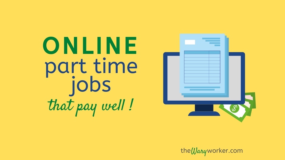 5 Ways to do Online Part Time jobs