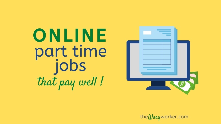 5 Ways to do Online Part Time jobs - Yoors