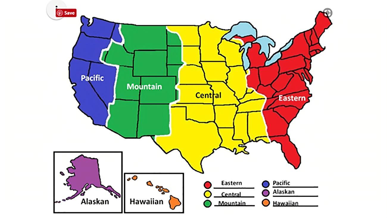 Pacific Standard Time – PST Time Zone