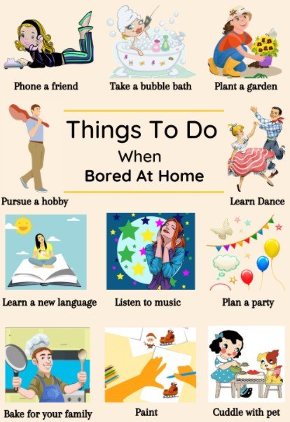 When You are Bored 12 Things to do - Yoors