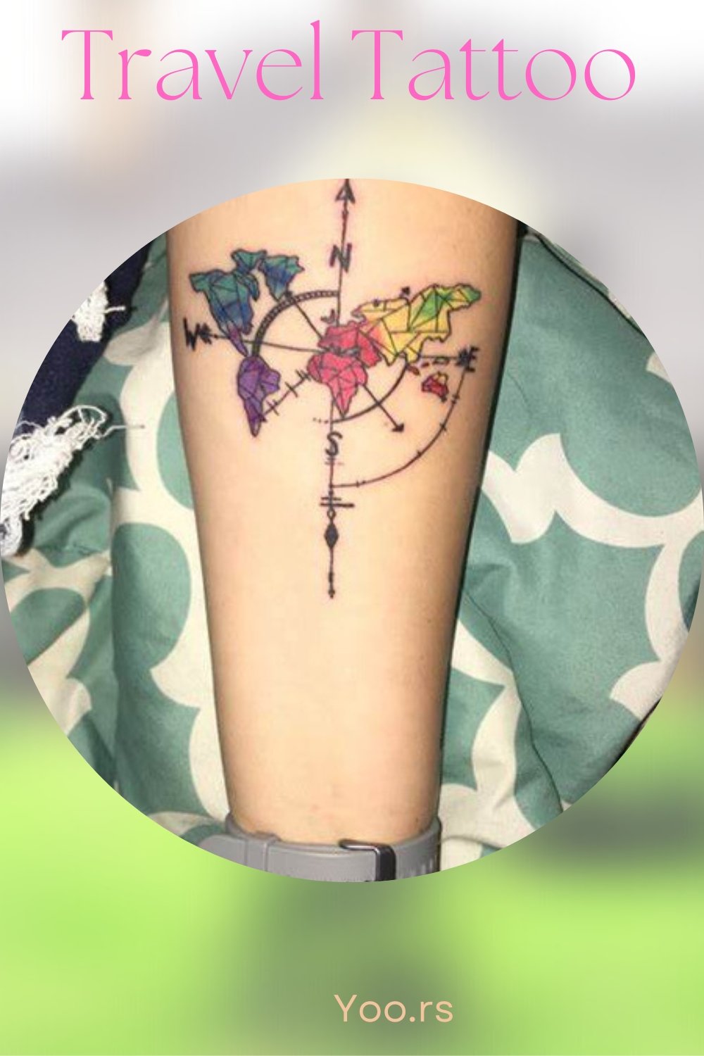 30 Travel Tattoos You Should Totally Get If Youre A Wanderer By Heart