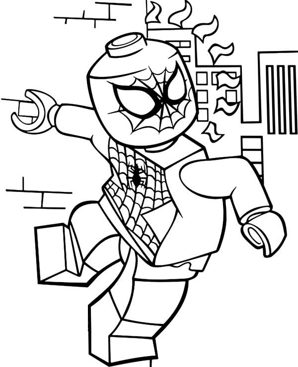 Spiderman Coloring Pages Coloring pages for kids Party Ideas | Photo 1 of 5  | Catch My Party