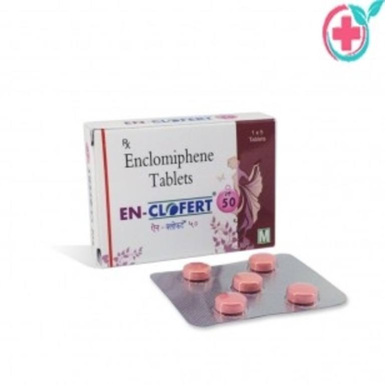 Buy Enclomiphene Citrate 50 mg Tablets | En-clofert | OnlineGenericMedicine