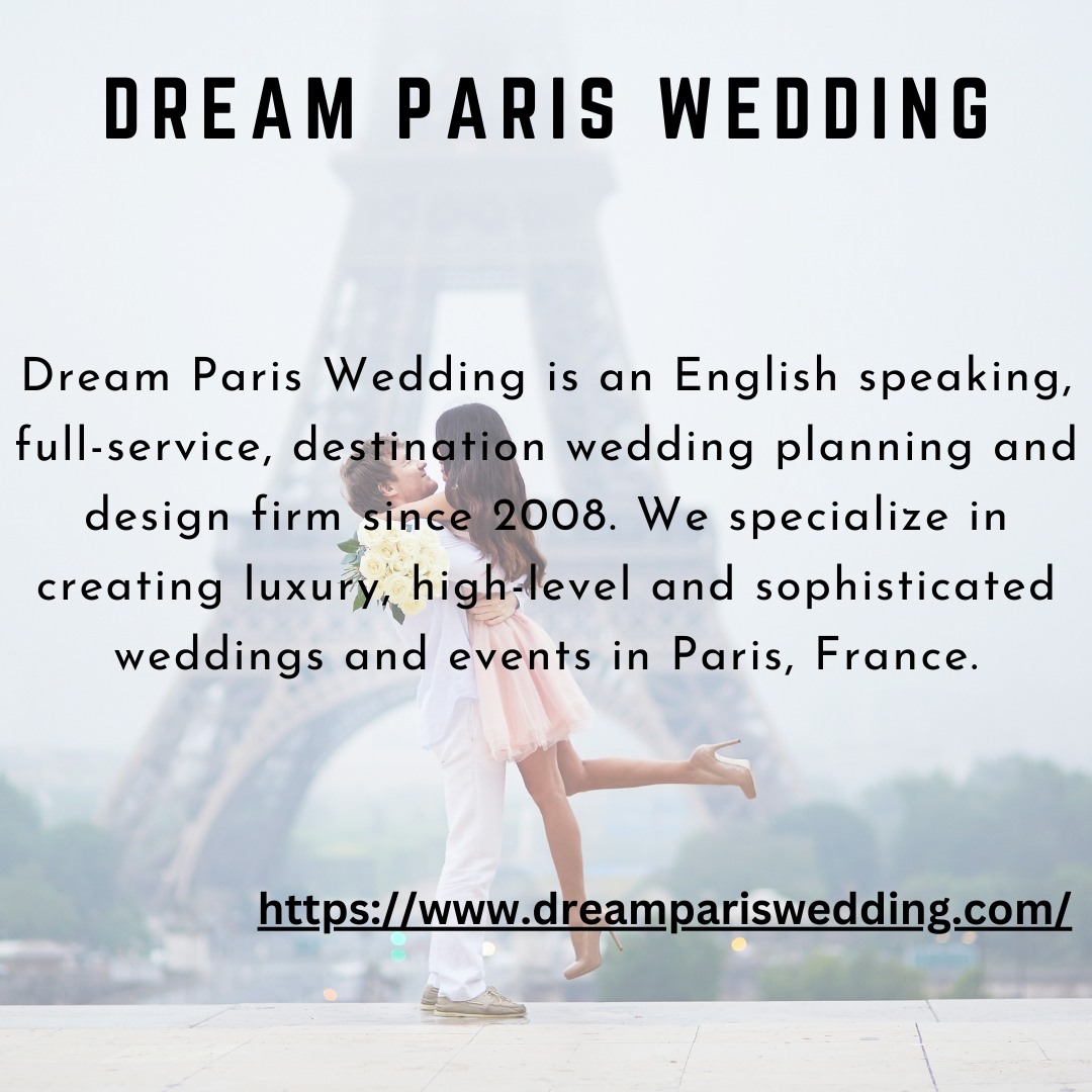 English Speaking Wedding Planner France