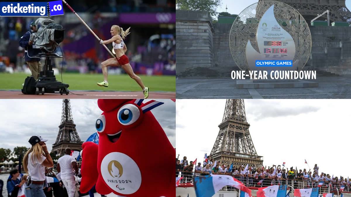 OneYear Countdown to The Paris 2024 Olympics...