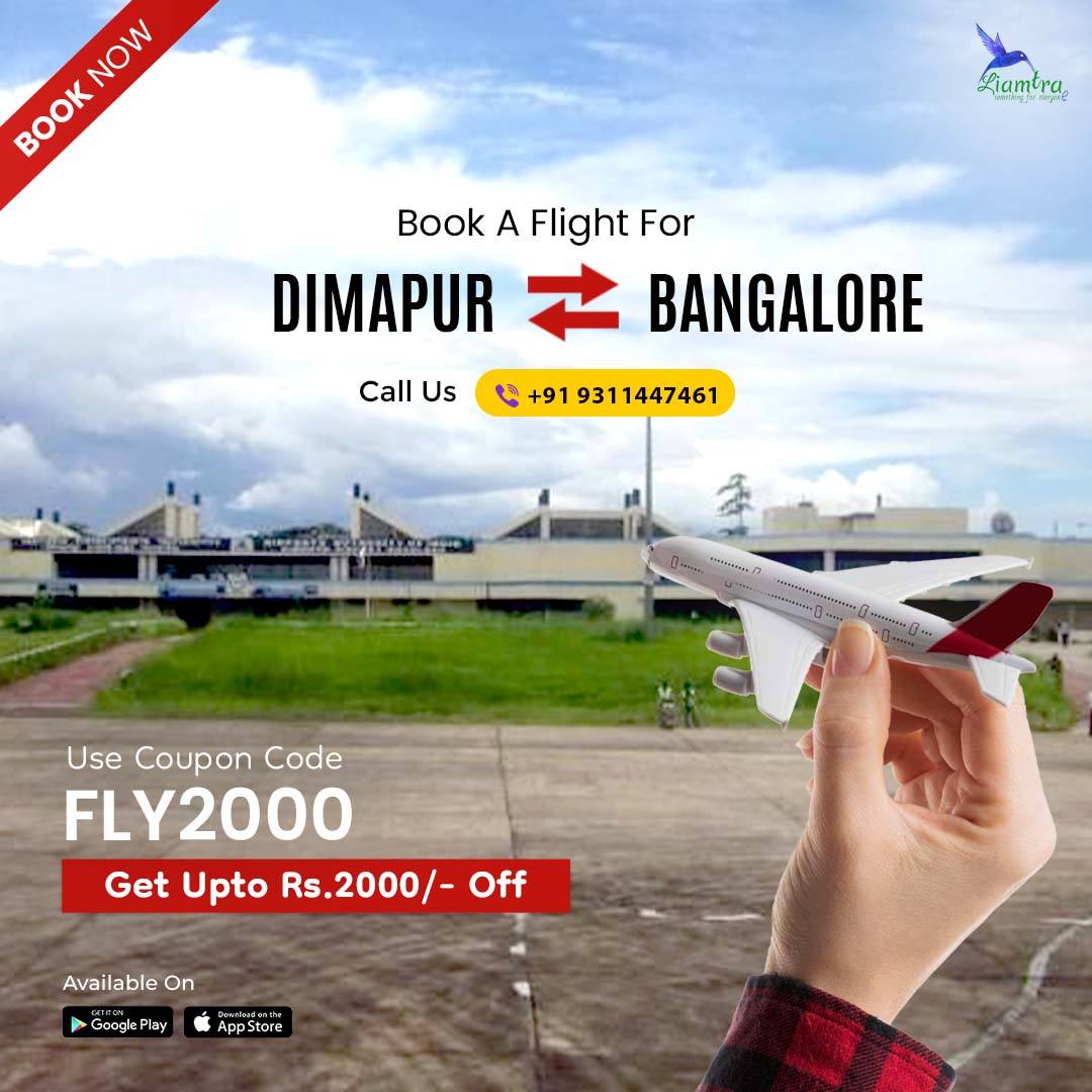 Dimapur To Bangalore - Book Flight At Best Prices - Yoors