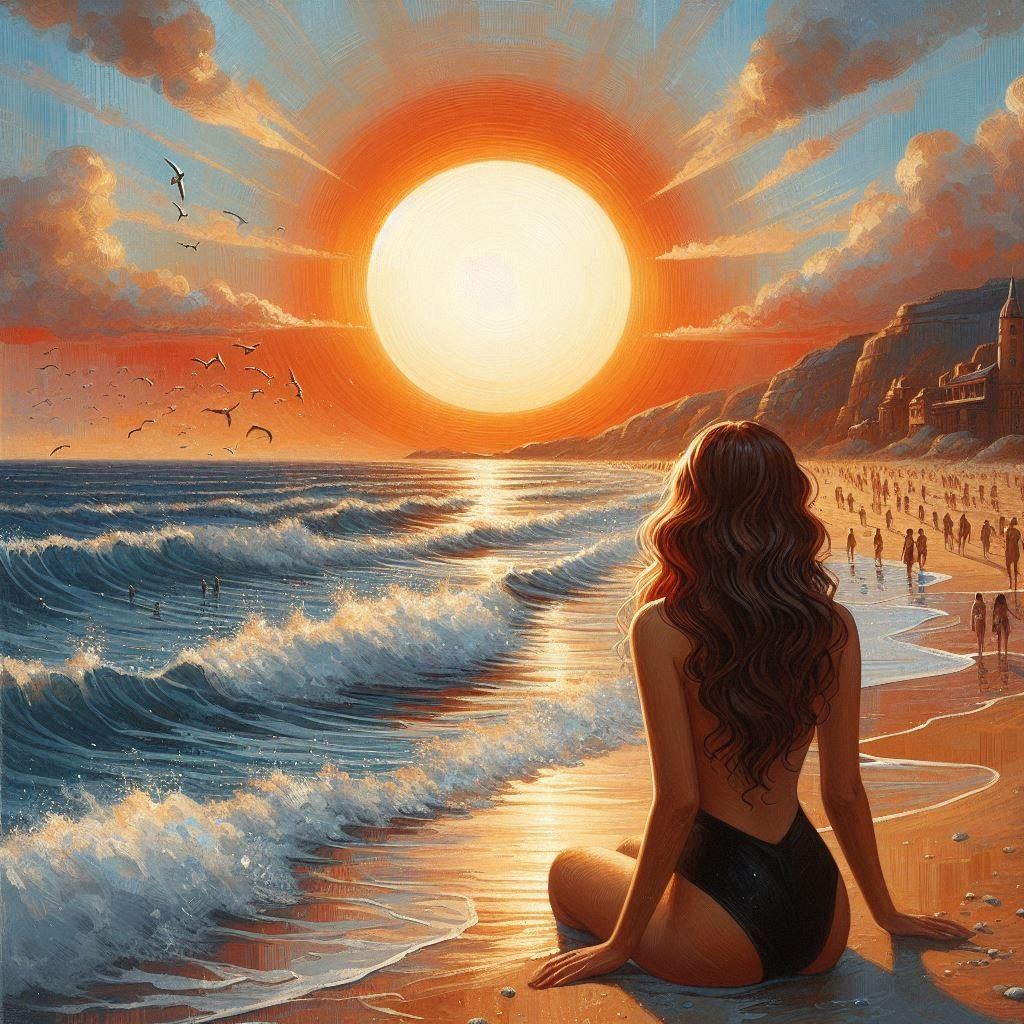 De Vurige Passie van een Strandontmoeting: Een Zwoel Verhaal van Verlangen | Eline