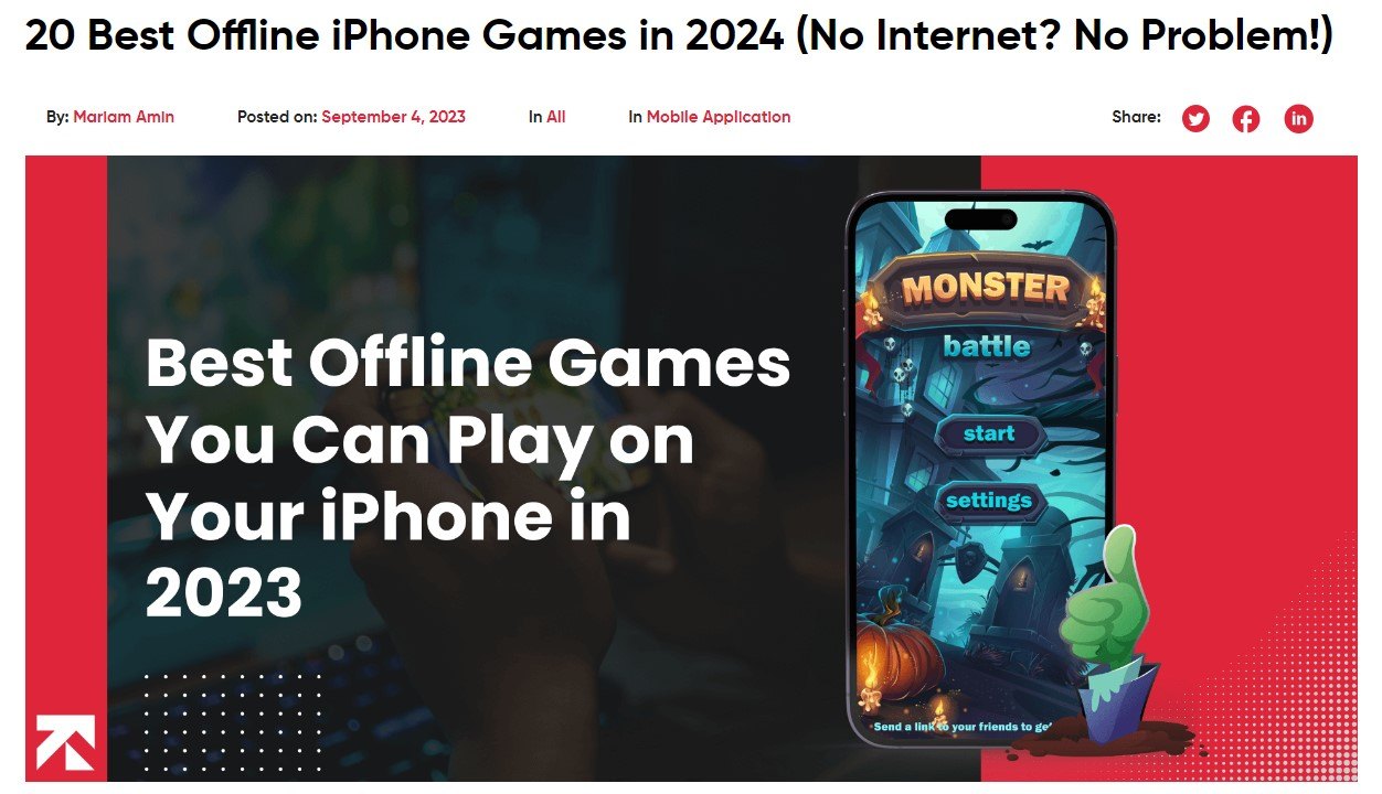 Top Offline iPhone Games for 2024 Yoors