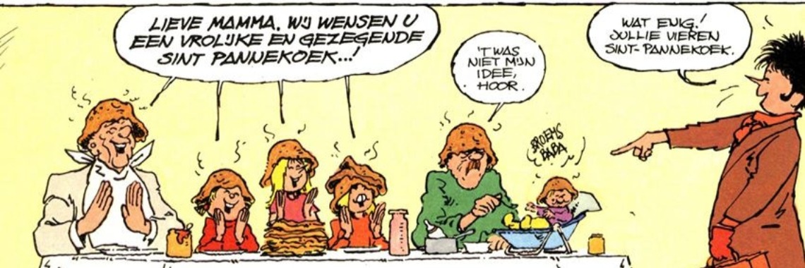 Vandaag in de geschiedenis (8): 30 jaar geleden 1e Sint Pannekoek  | Referendaris