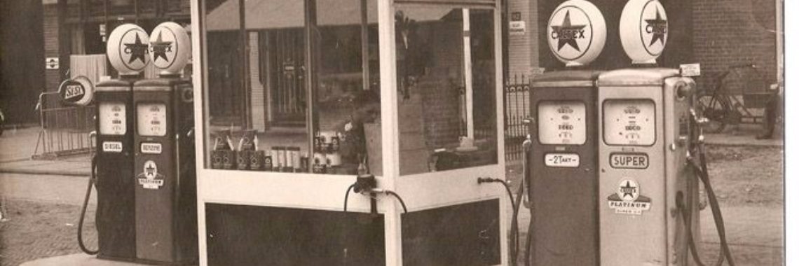 Hoe het vroeger ging: Aan de benzinepomp... | Rudi