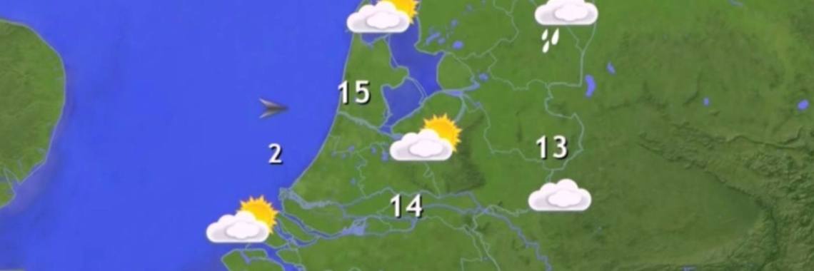 Hoe het vroeger ging: het weerbericht | Rudi