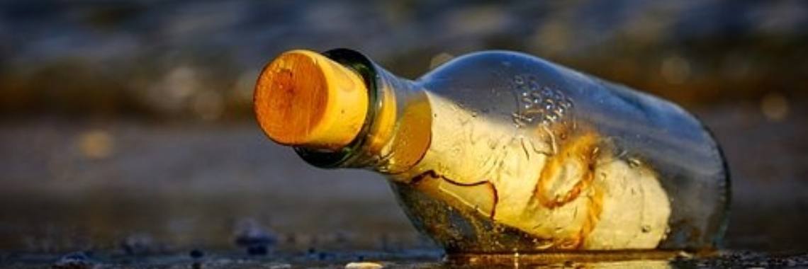 Flessenpost van Trudy | Dana