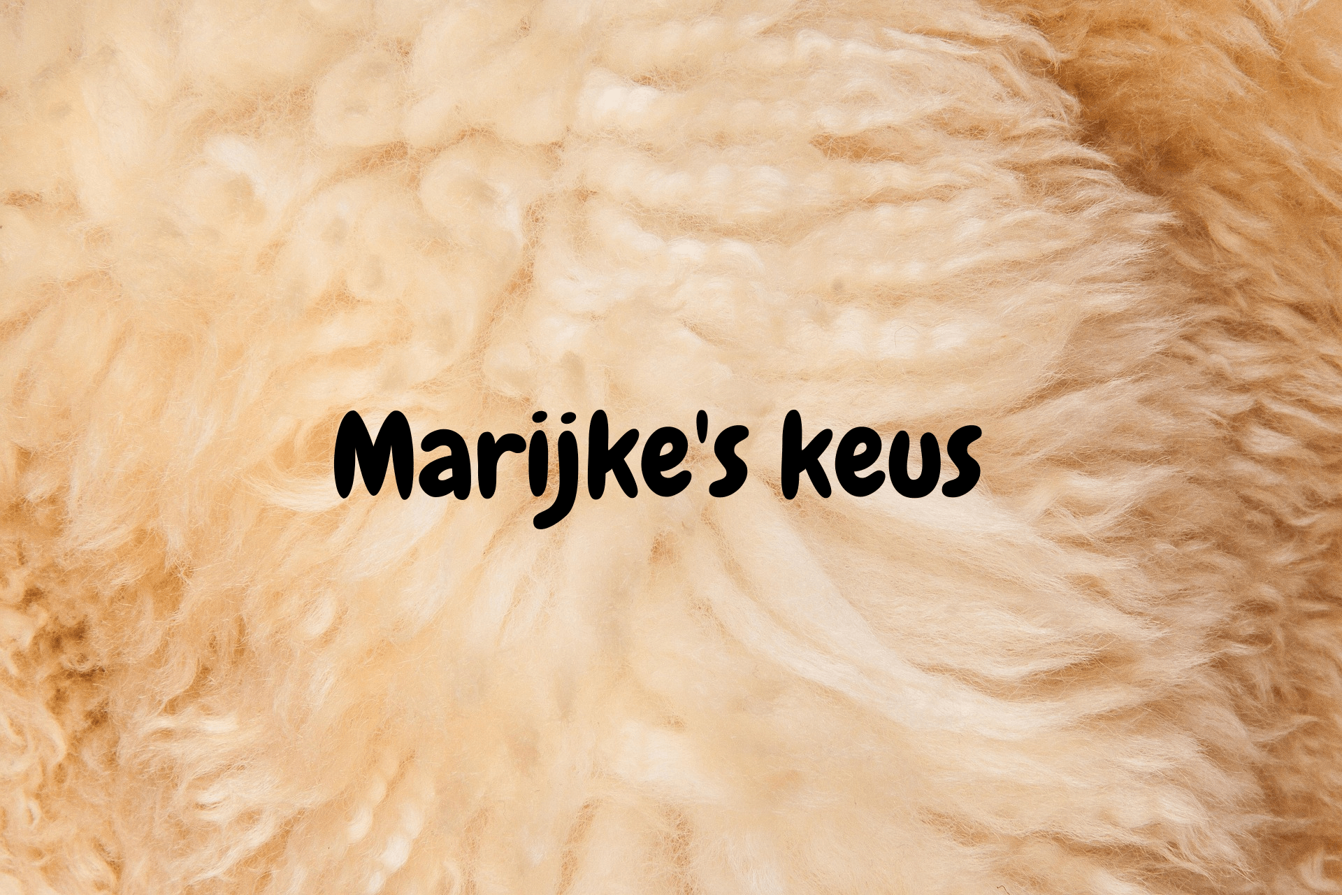 Marijke's wolvenkeus | Dana