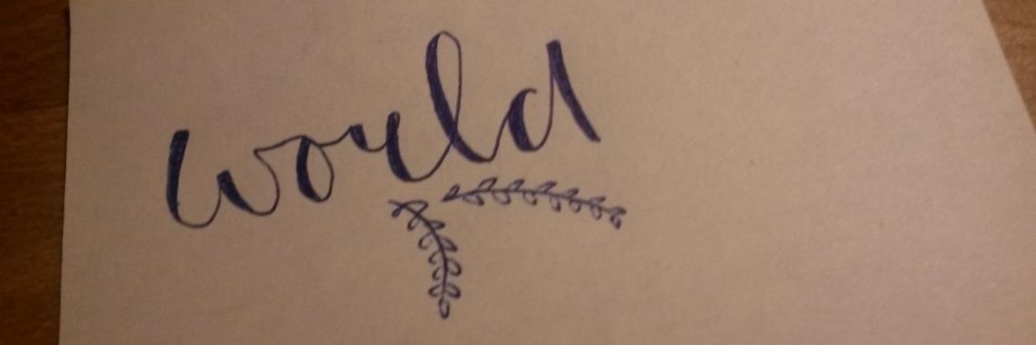 Handlettering | WonderfulWorld