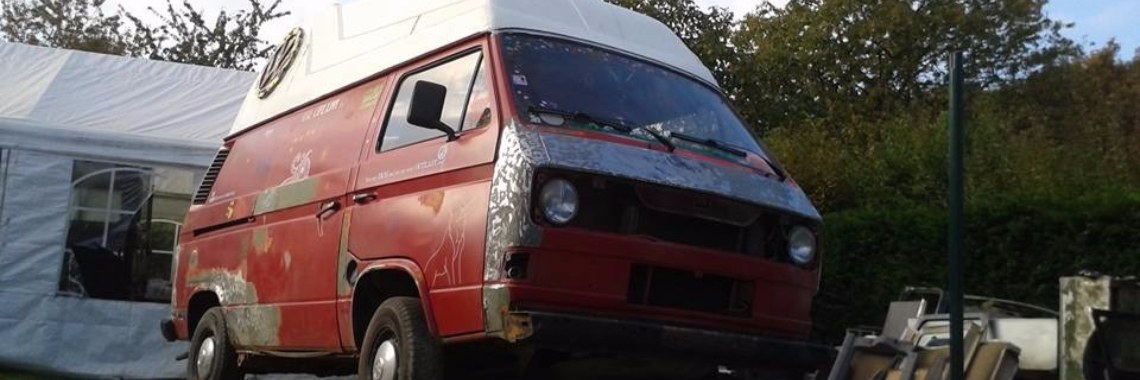 Red Baron, mijn Volkswagen hippiebus. | HippieFox