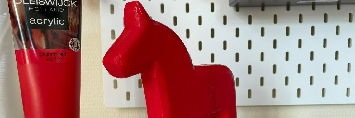 Dala paarden schilderen!  | HippieFox