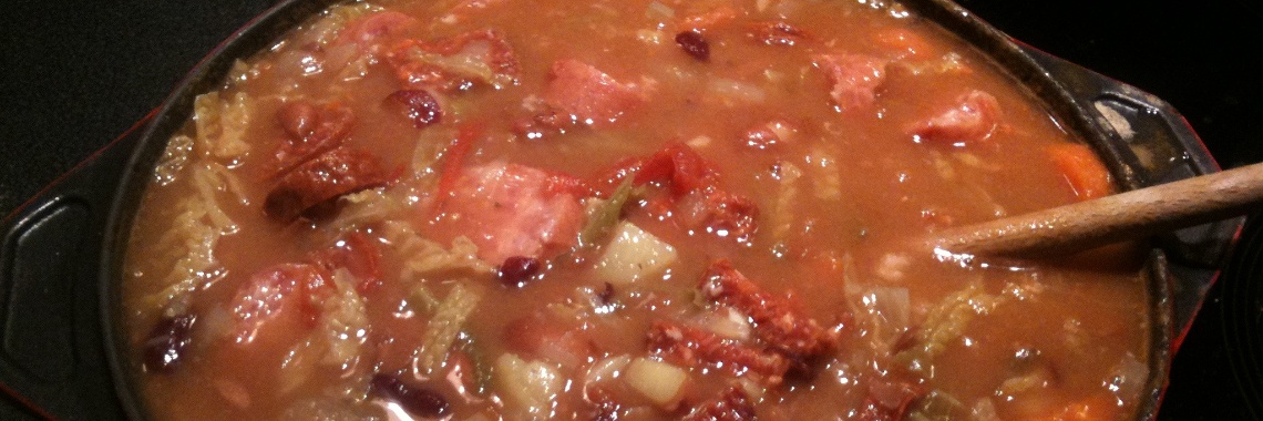 Brown bean soup | Roodkapje