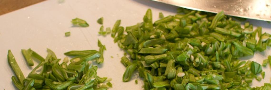 Snijbonen met varkensfilet uit de braadzak | Roodkapje