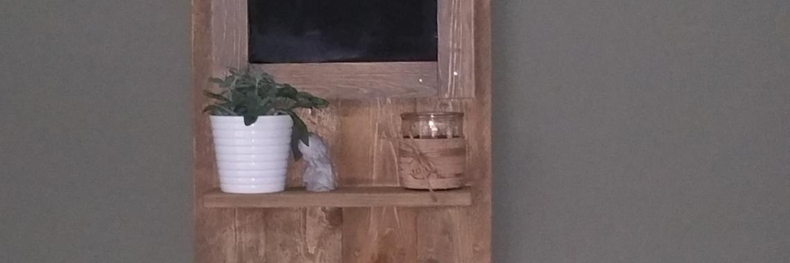 Een leuk wandbord | deb_jongedijk