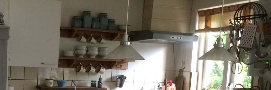 Nieuwe lampjes boven de tafel. | Creatief met Gea