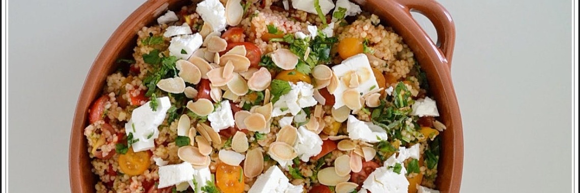 Couscous salade feta recept | ElisabethsMagazine