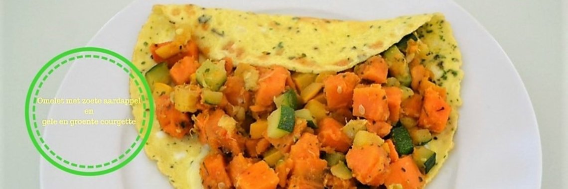 Omelet met zoete aardappel | ElisabethsMagazine