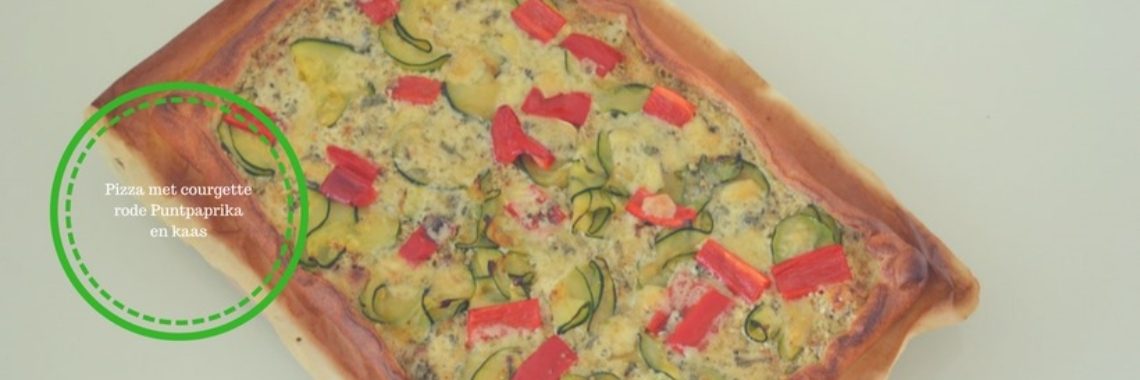 Pizza courgette gorgonzola | ElisabethsMagazine