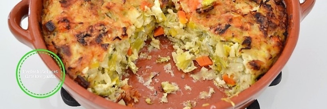 Prei ovenschotel met pasta | ElisabethsMagazine