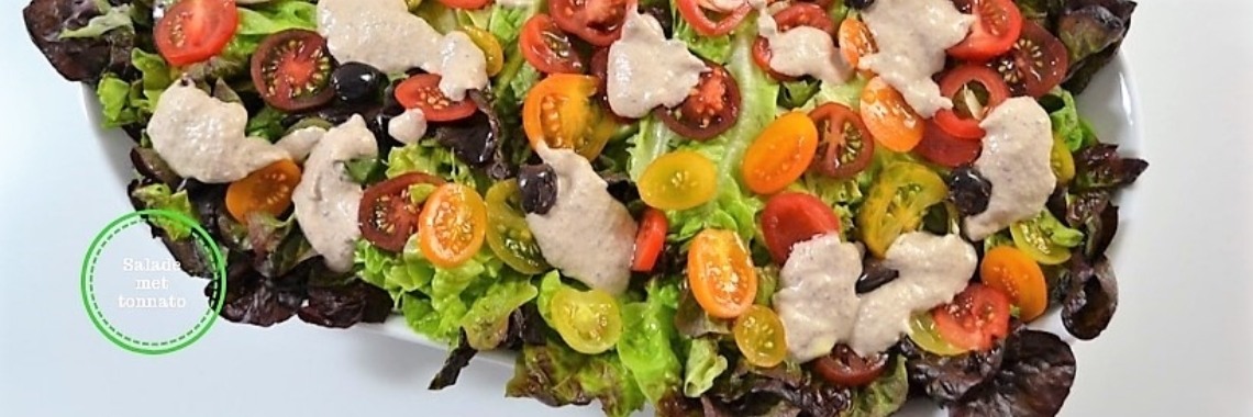 salade met tonijn recept | ElisabethsMagazine