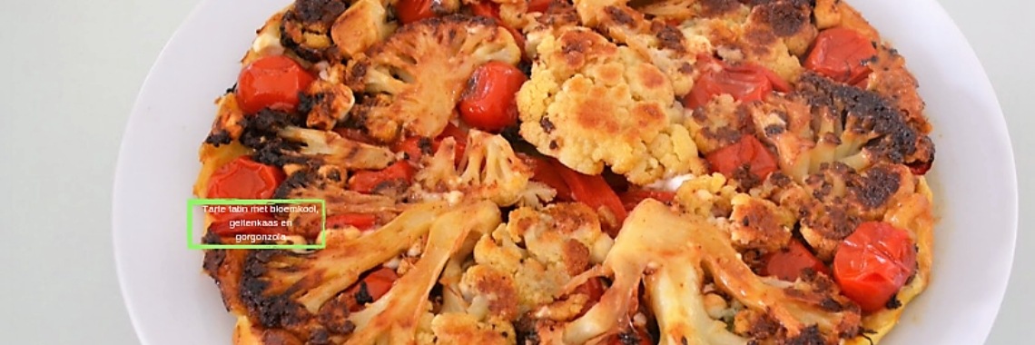 Tarte tatin bloemkool | ElisabethsMagazine