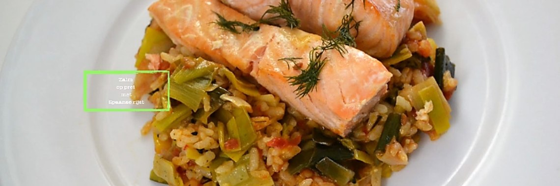 zalm met prei en tomaat uit de oven | ElisabethsMagazine