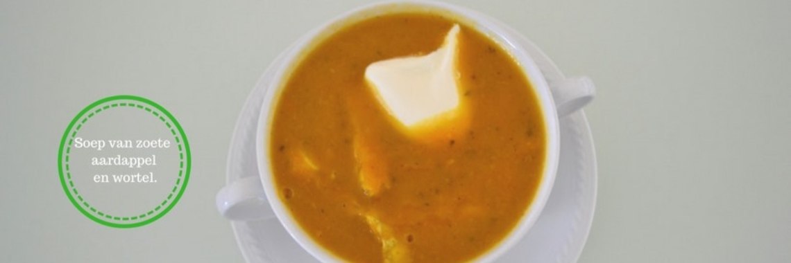 Zoete aardappelsoep met wortel | ElisabethsMagazine