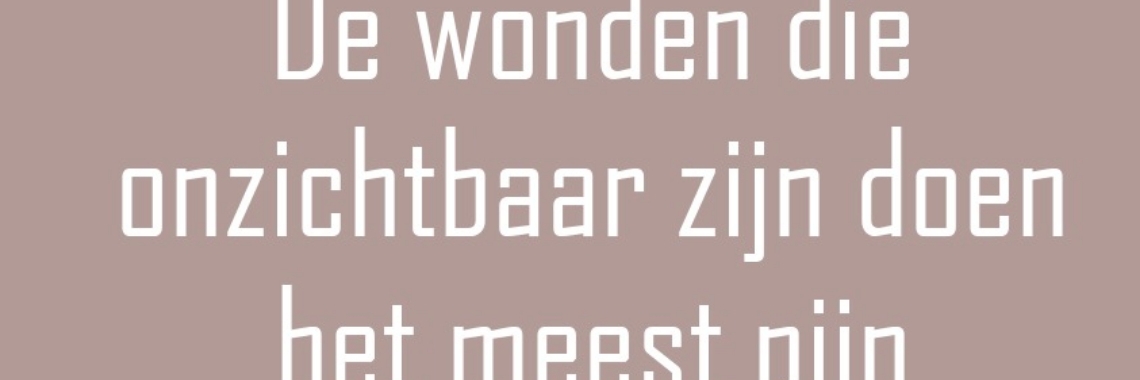 De wonden... | LWAlmanak