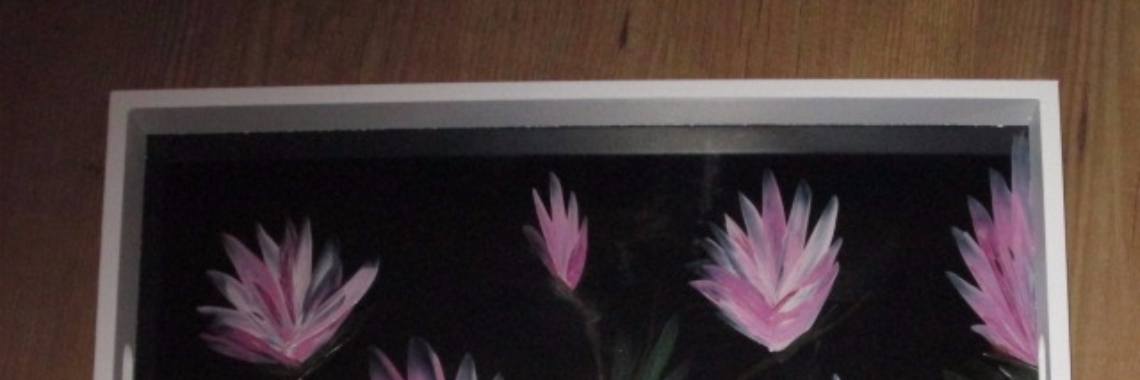 Bloemig dienblad | Encaustichris